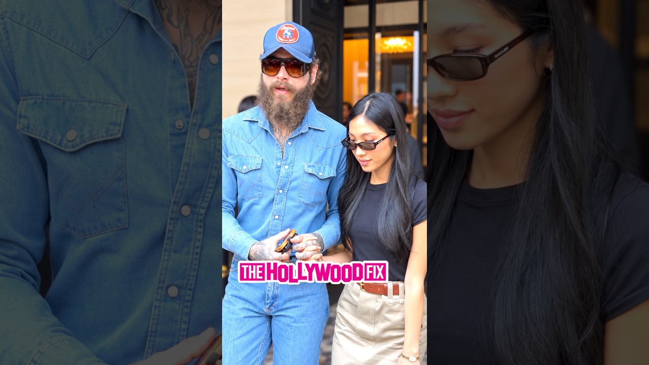 Post Malone & His Girlfriend Christy Lee Step Out Together During ...