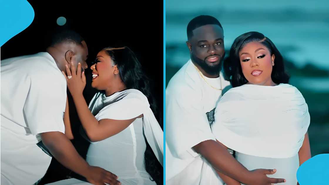 Snapchat influencer Kwatemaa Andoh announces pregnancy with beautiful ...