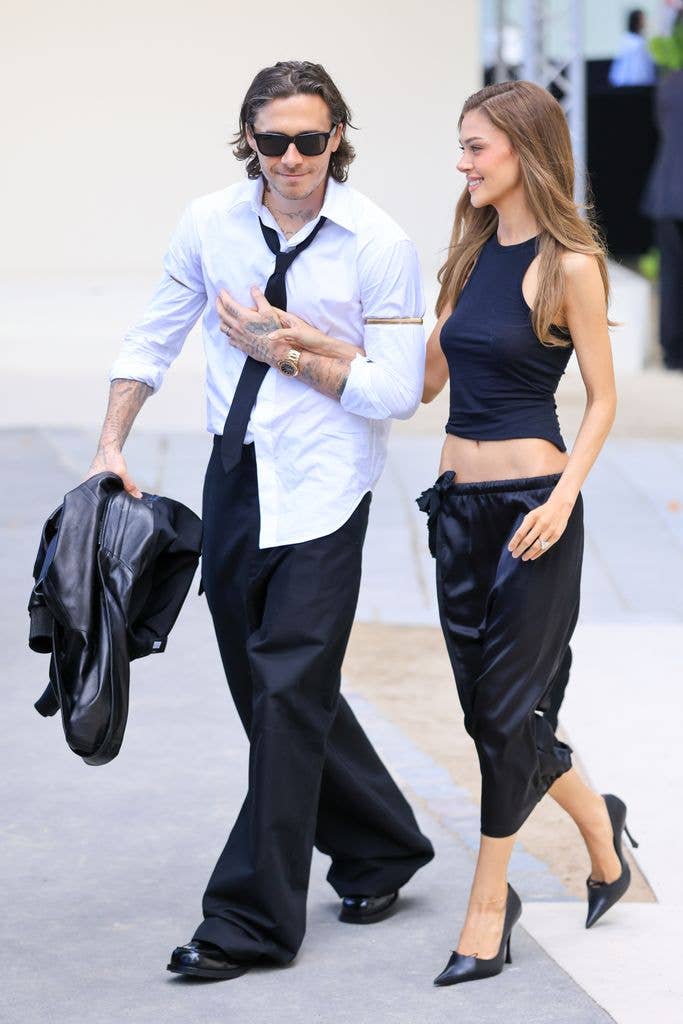 Brooklyn Beckham and Nicola Peltz step out in Paris hours before ...