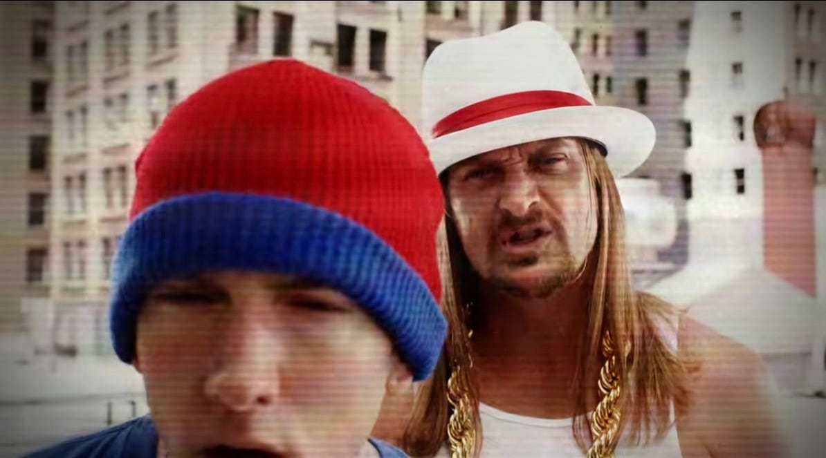 Eminem is featured on Kid Rock's new Christian album 'Halfway 2 Jesus'