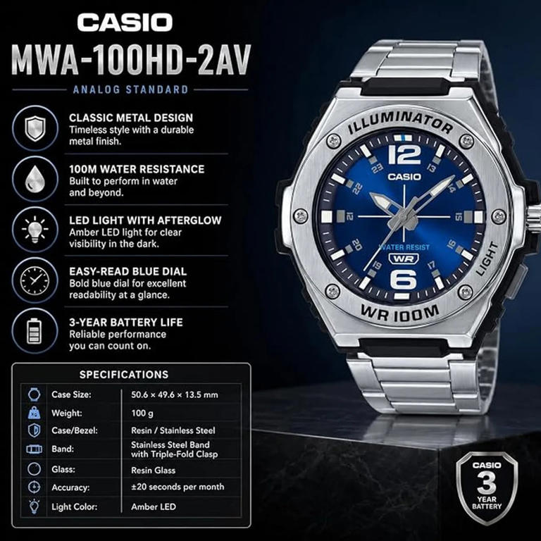 Casio’s sporty stainless-steel G-Shock alternative is selling way below ...