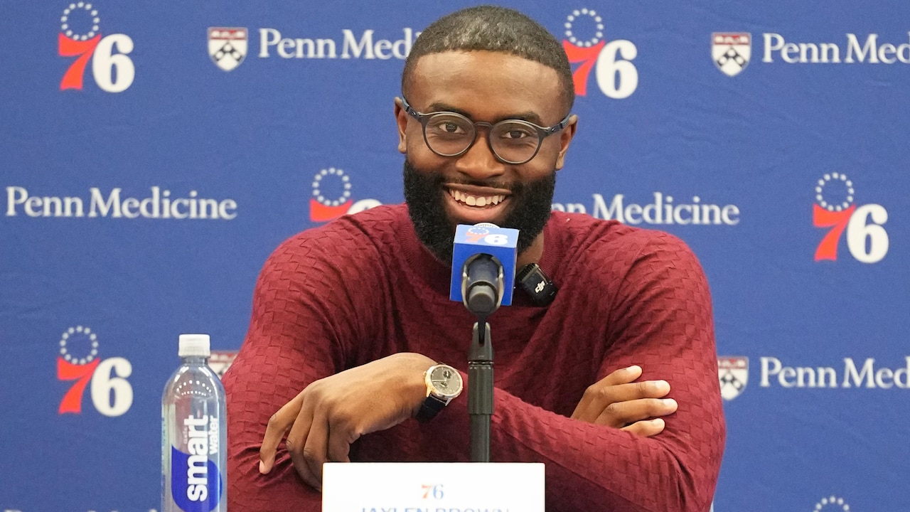 Jaylen Brown says 76ers need to 'trust the process' with new roster ...