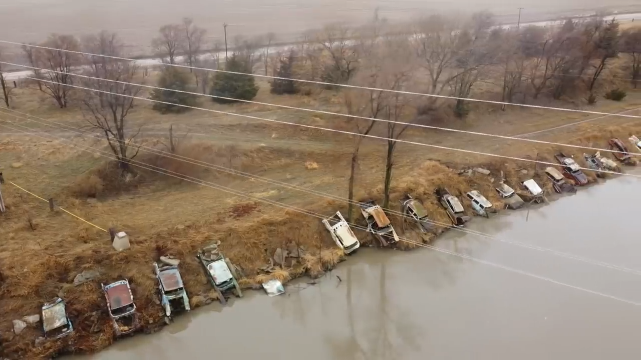 This river became a graveyard for thousands of cars - then the bullet ...