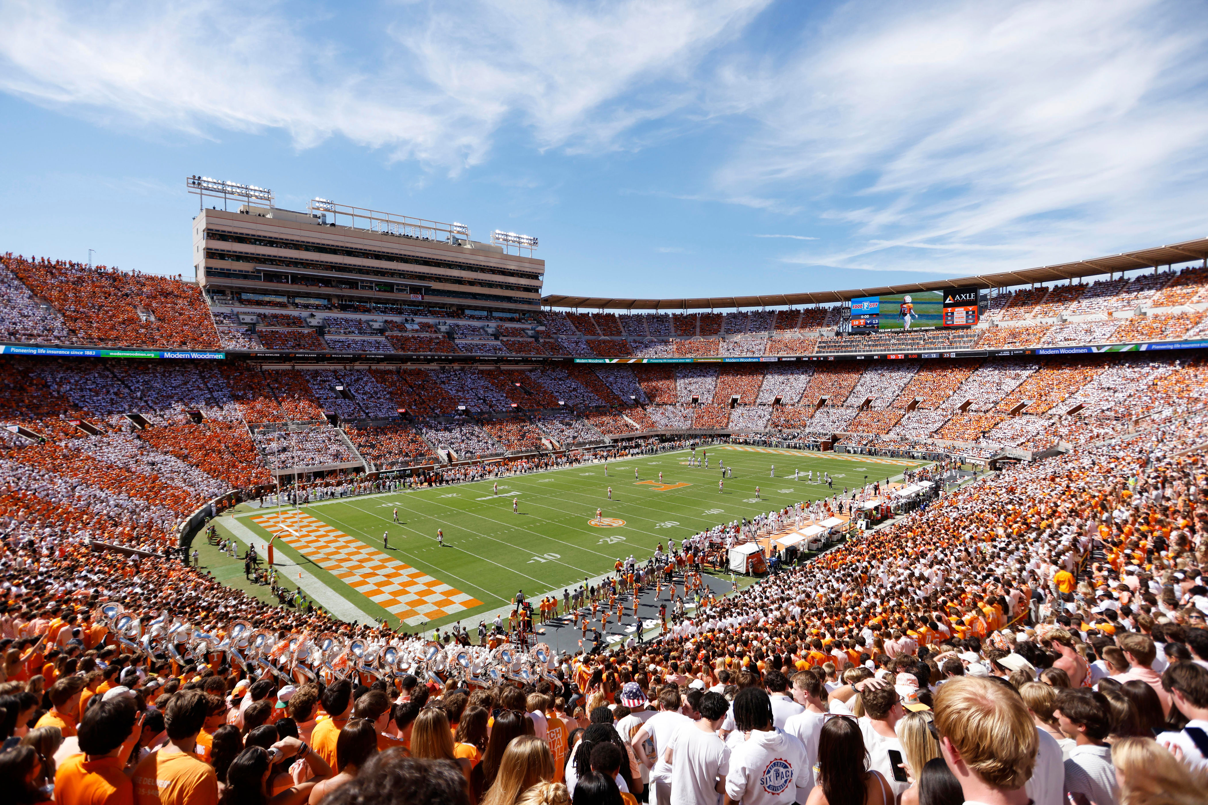 Tennessee changing midfield logo for Auburn game, honoring General Neyland