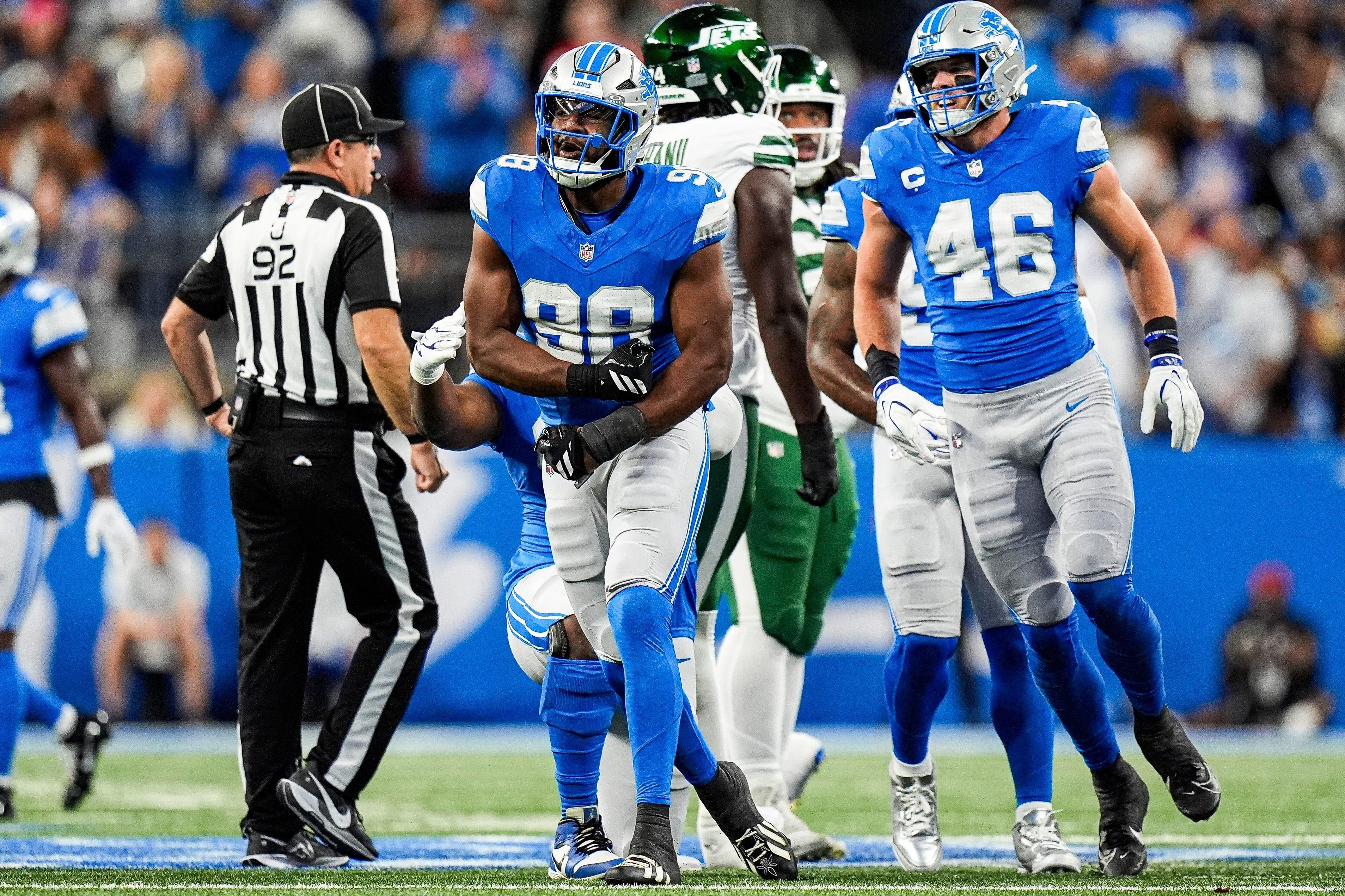 Lions, Panthers injury report: DJ Wonnum returns to practice on Thursday