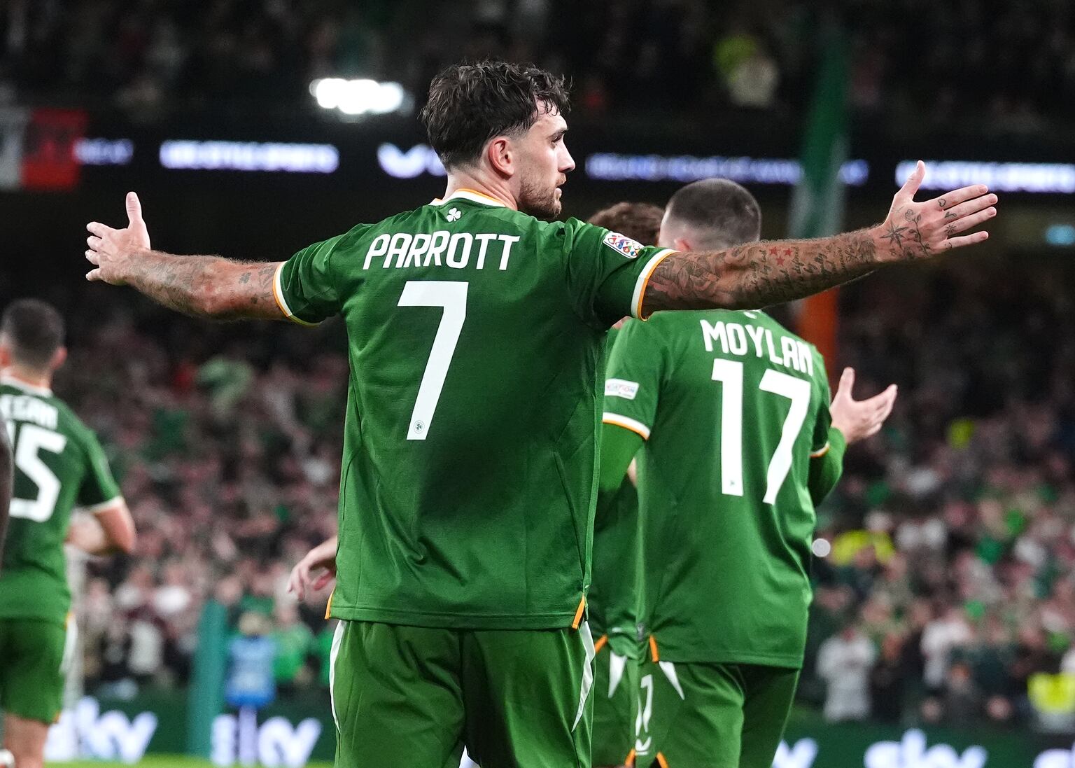 Ireland 2 Austria 2: Visitors earn comeback draw after Parrott double
