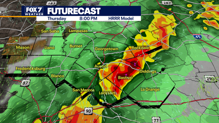 Austin weather: Flood alerts issued in Central Texas as storms roll through
