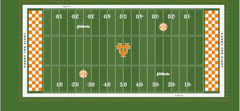 Tennessee football changing midfield logo to honor Gen. Neyland vs. Auburn