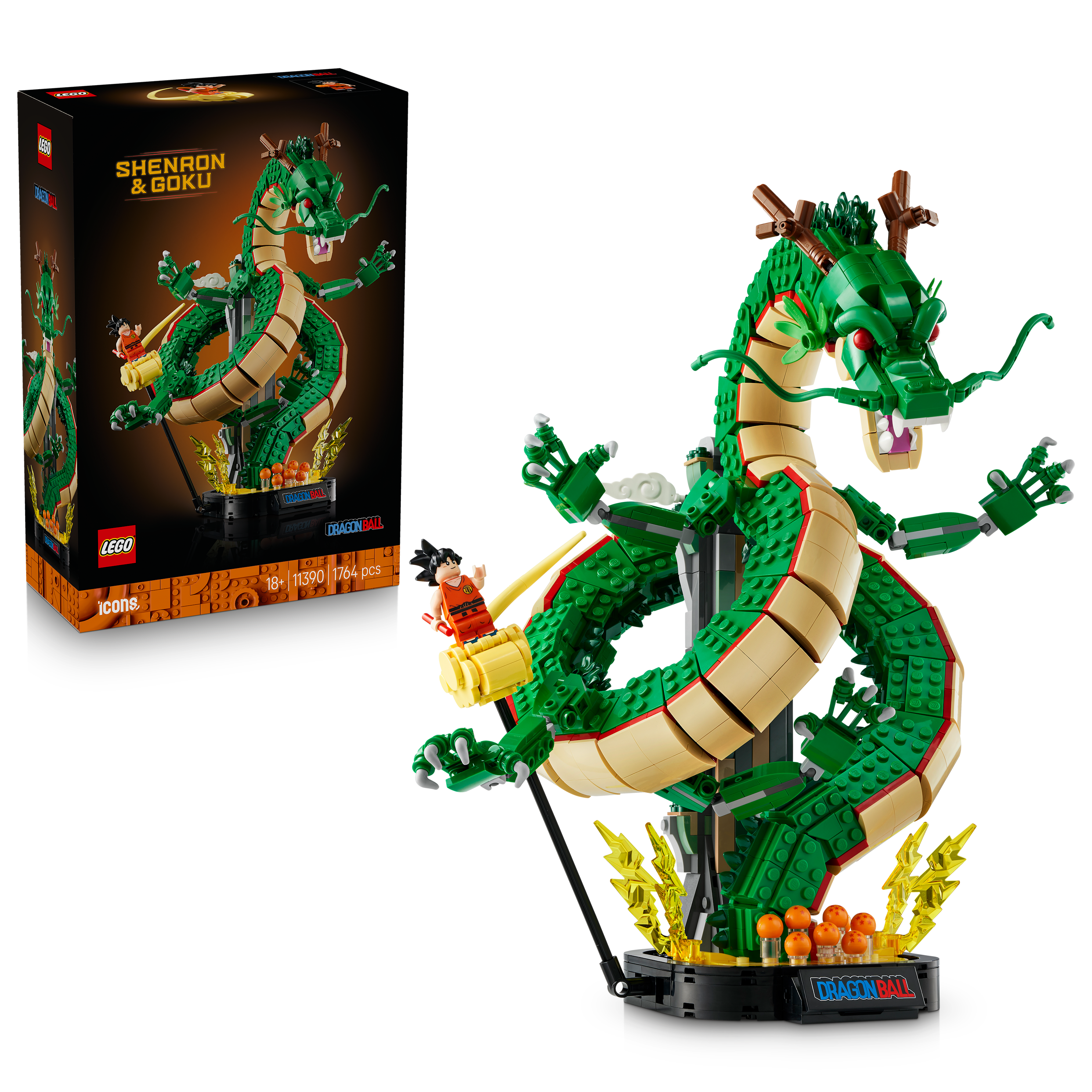 LEGO Dragon Ball set brings Shenron, Goku to bricks for first time