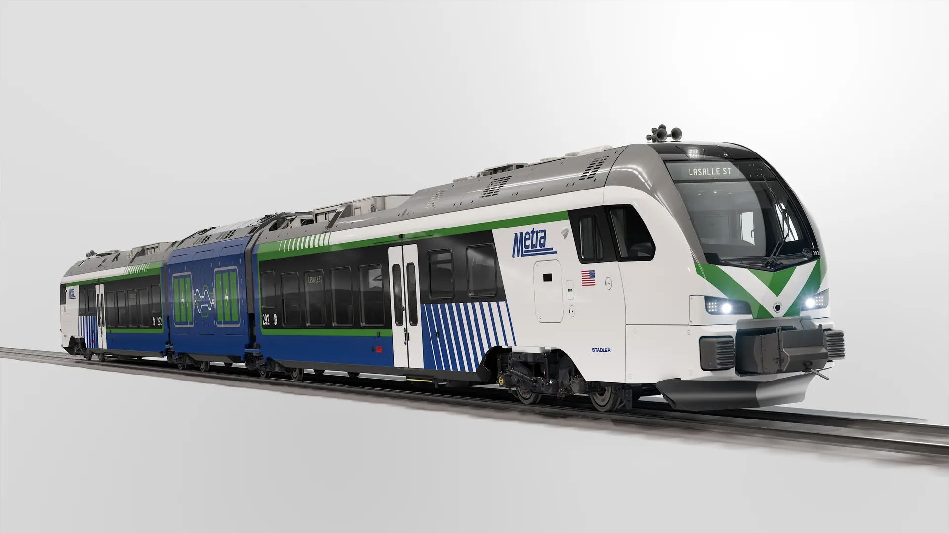 Chicago Metra’s new battery-electric train charges through regenerative ...