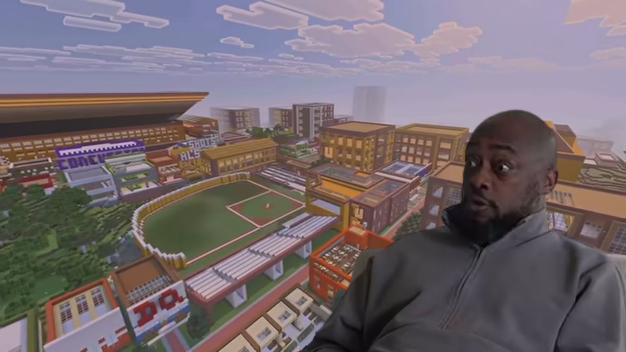 Super Bowl-winning head coach shows off his Minecraft city