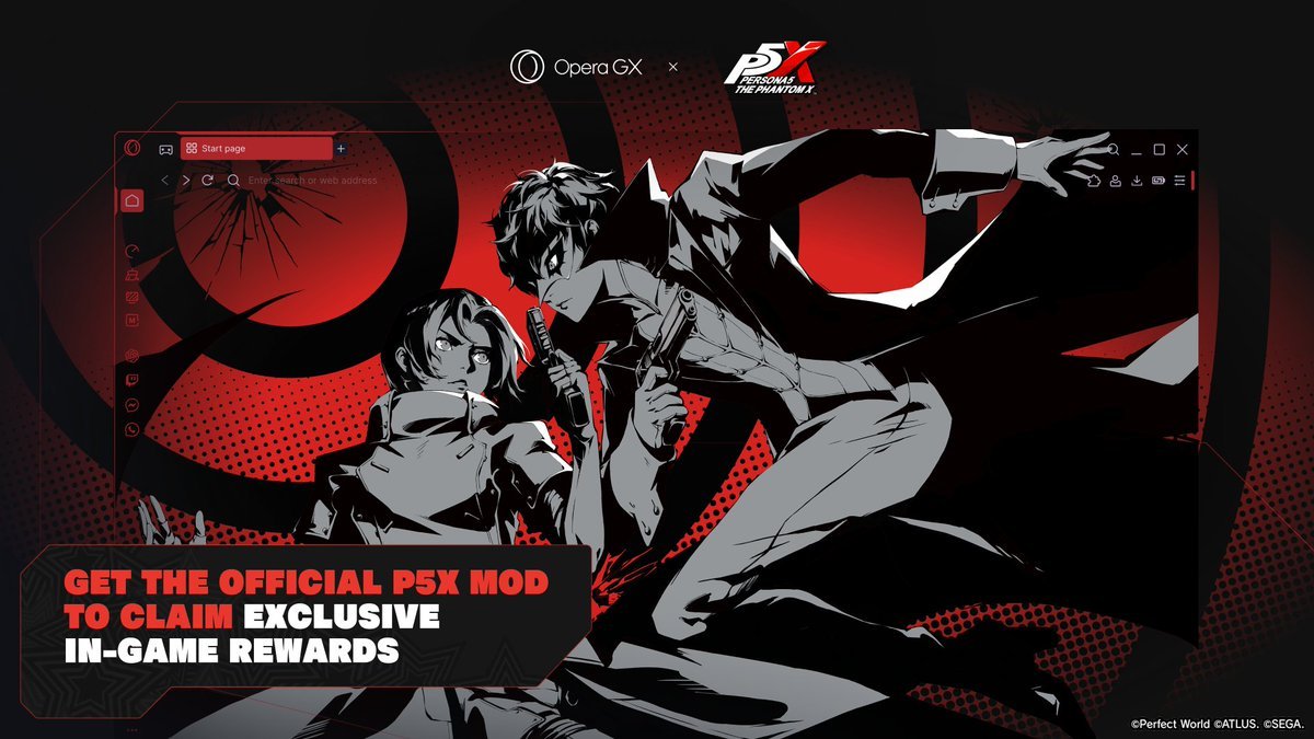 Persona 5: The Phantom X Opera GX promotion starts