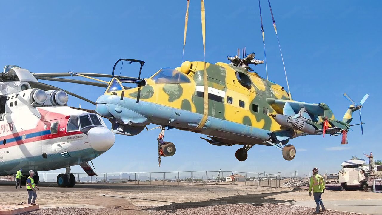 Exploring a US military facility handling captured Soviet equipment