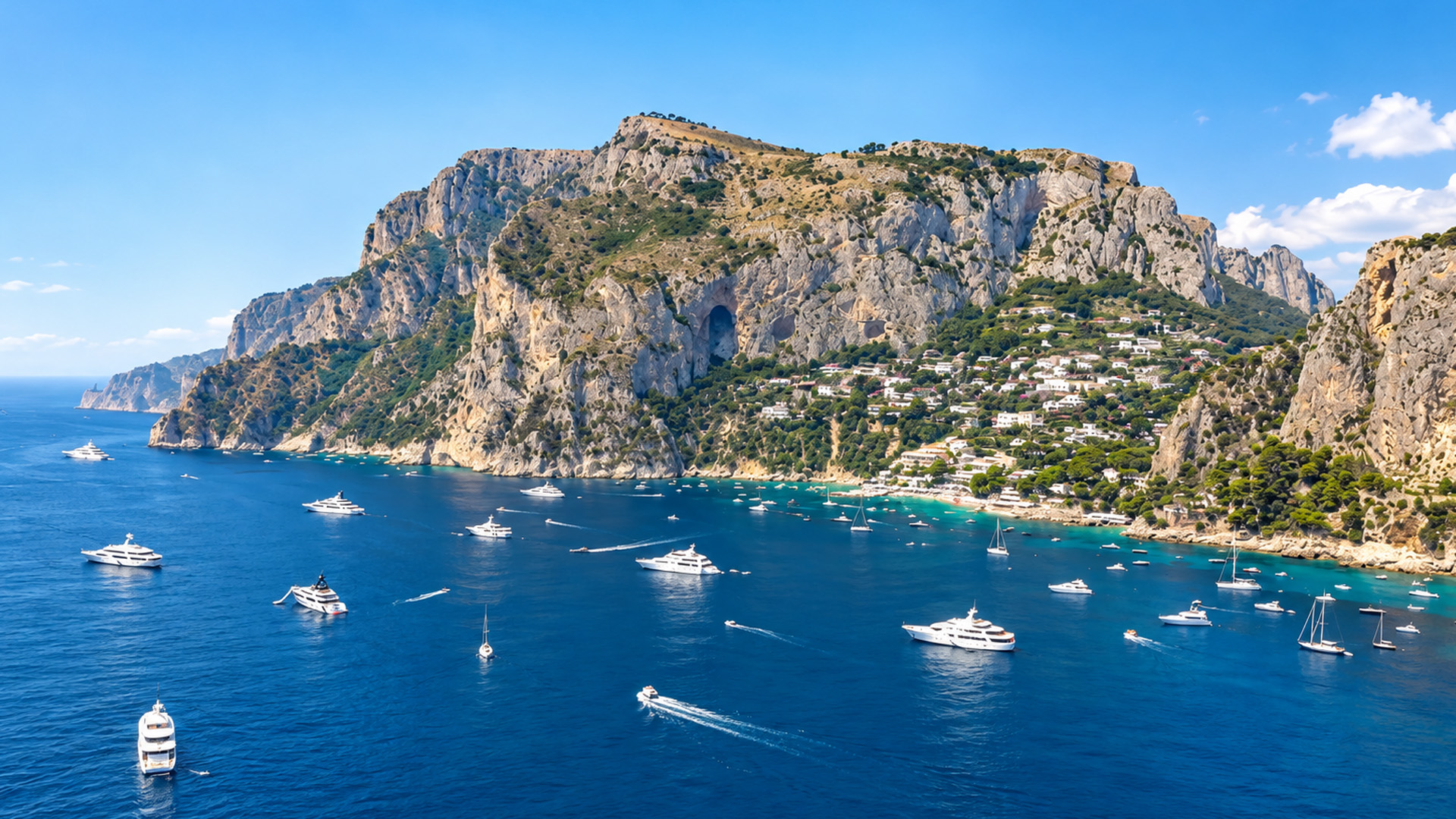This Italian island has villages built into steep slopes