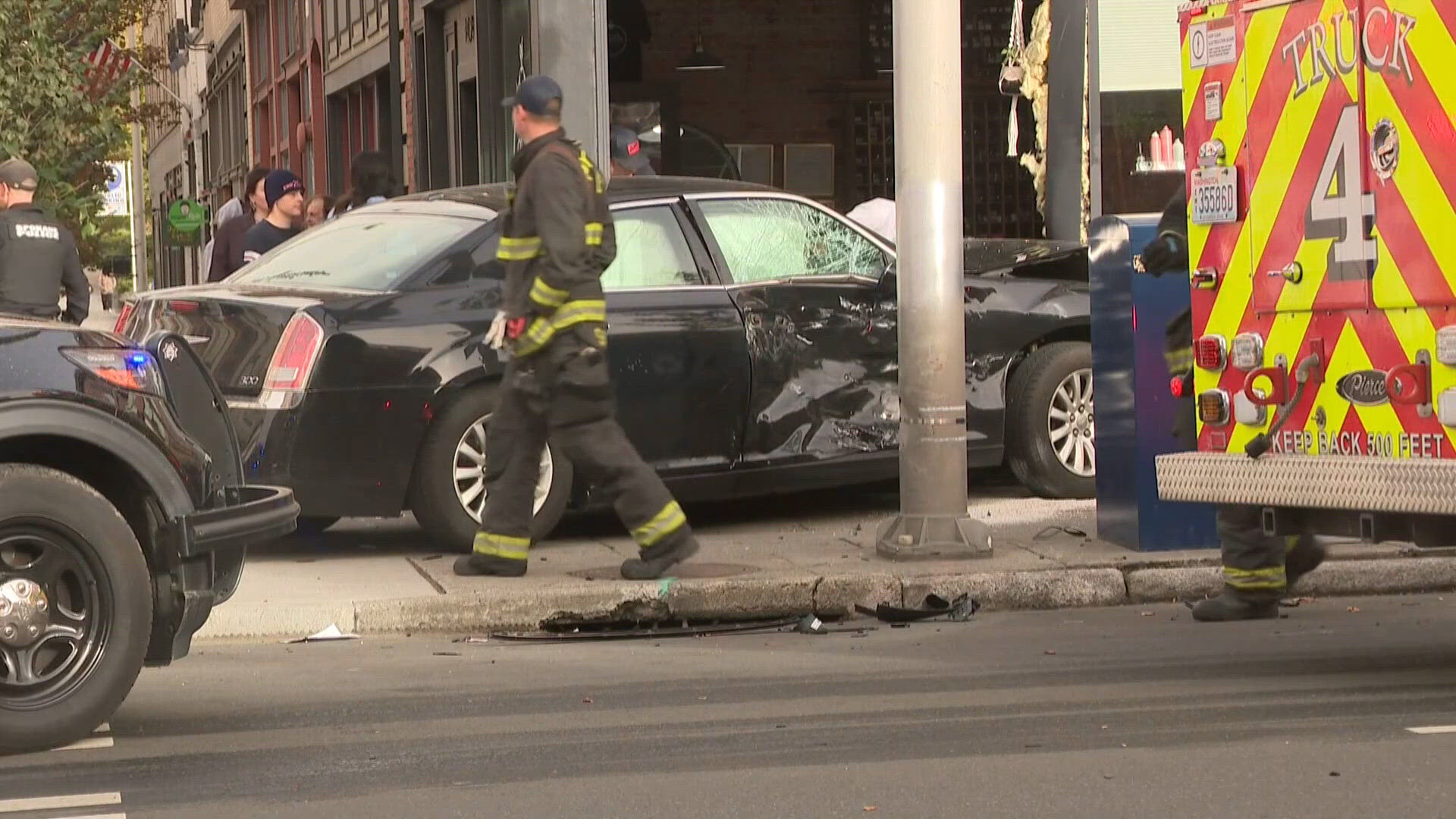 Thought a bomb went off: Downtown Spokane salon reopens after car ...