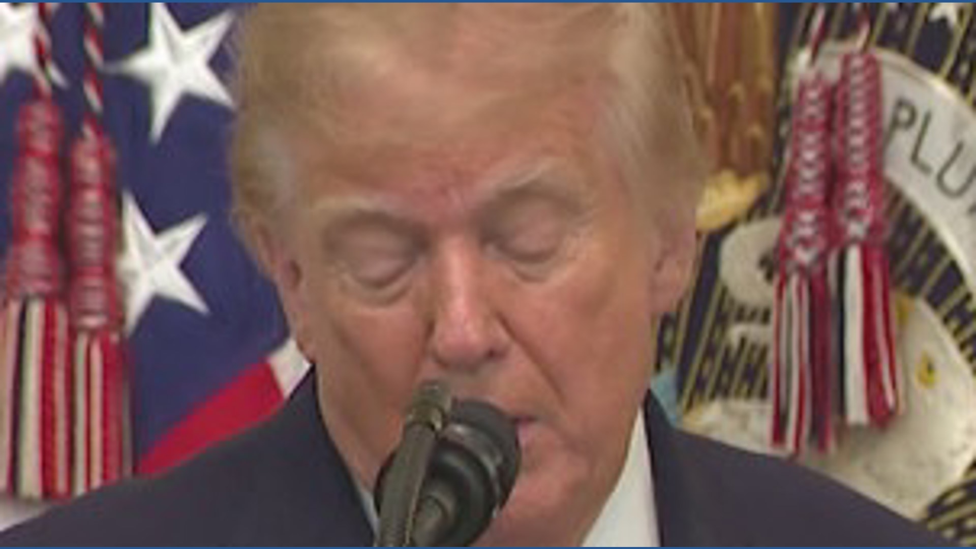 Trump jokes about Gulf of Mexico renaming