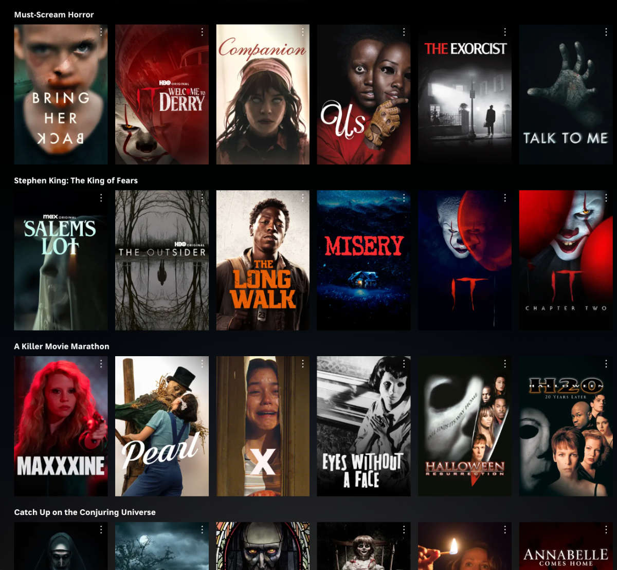 HBO Max Halloween 2026 collection launches