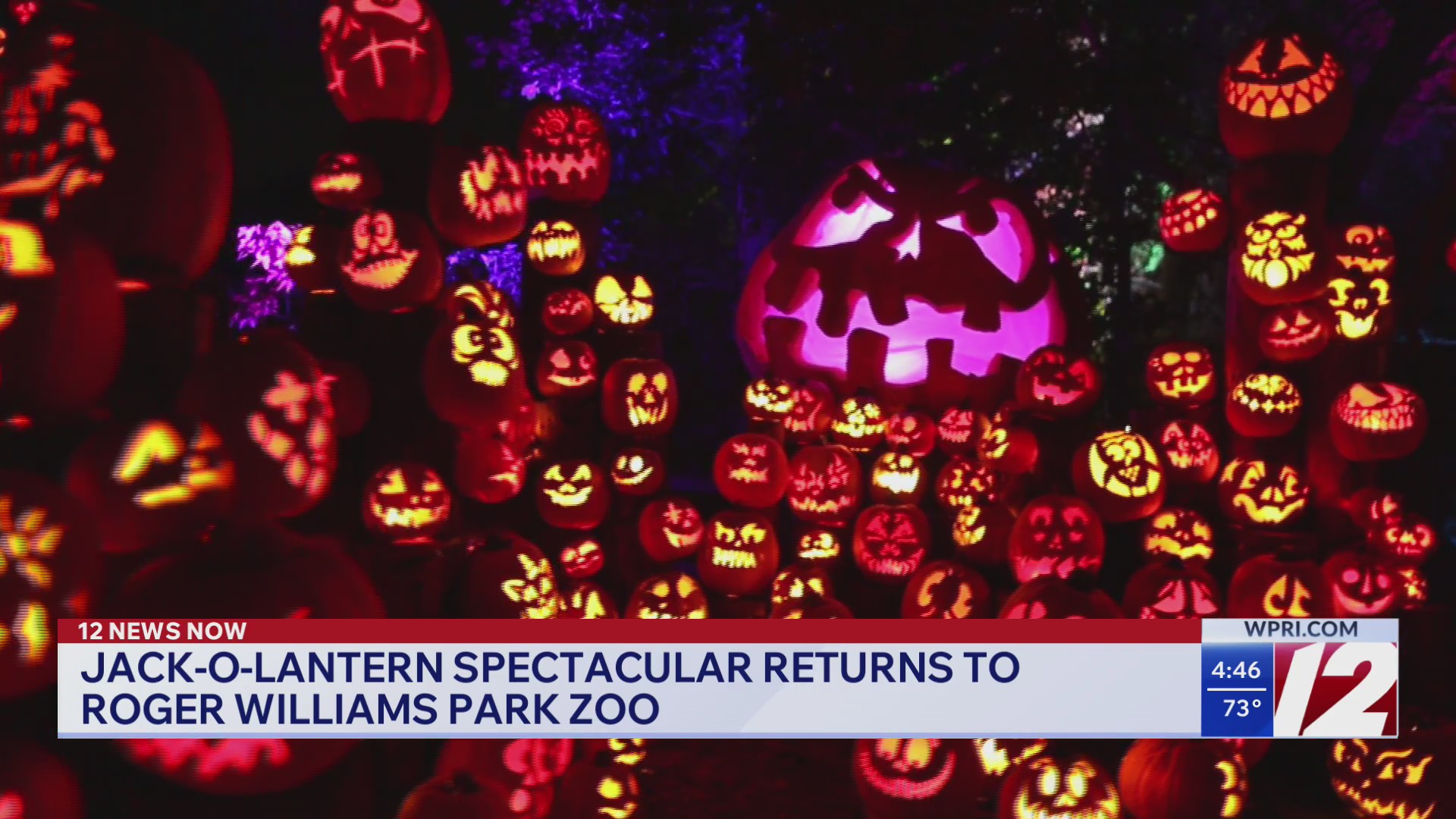 Jack-o'-lantern spectacular returns to Roger Williams Park Zoo