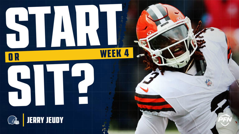 Jerry Jeudy fantasy week 4 start or sit: No targets, no role, no reason ...
