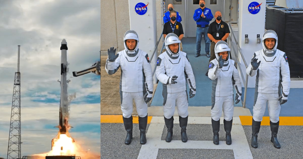 Watch: SpaceX launches NASA's Crew-13 on a record-fast trip to the ISS ...
