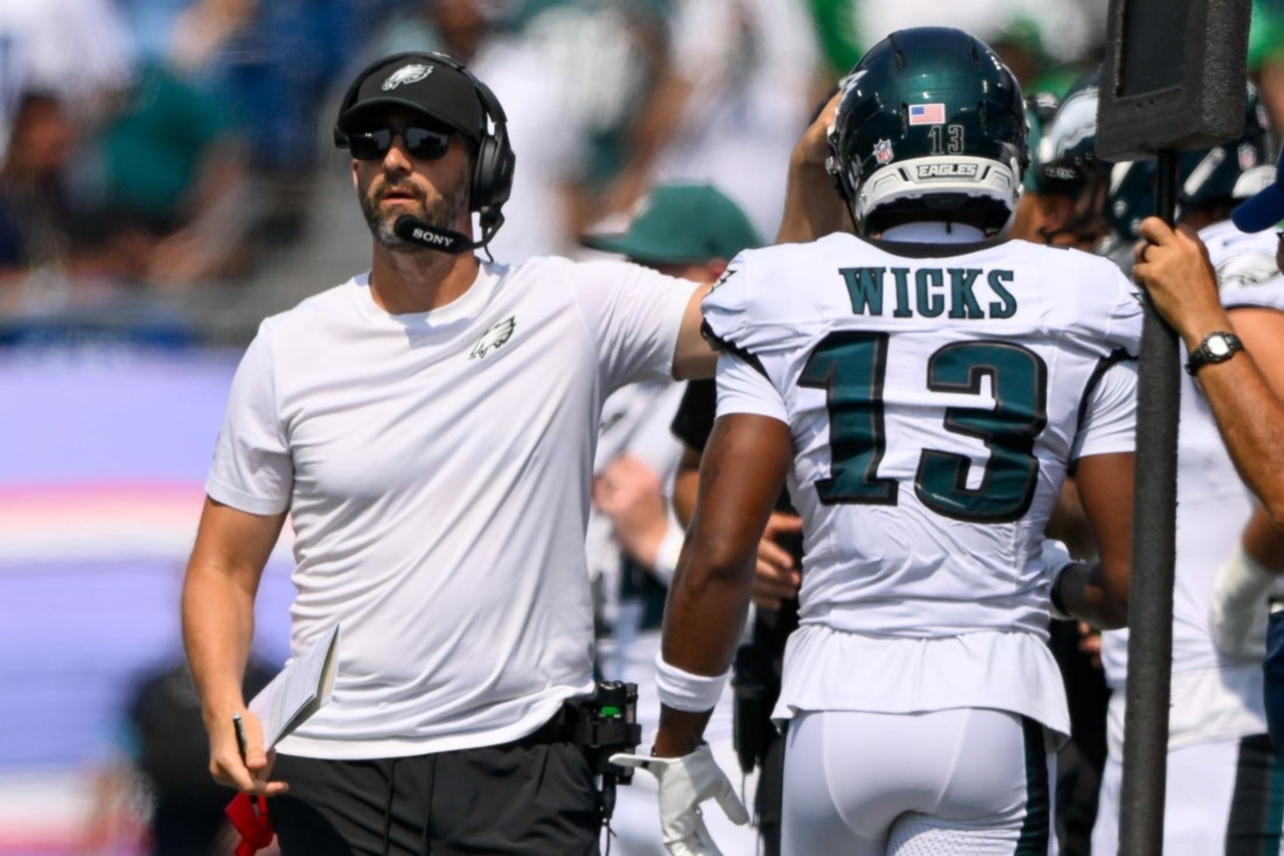 'Angry' Eagles eager for better showing in clash vs. Rams