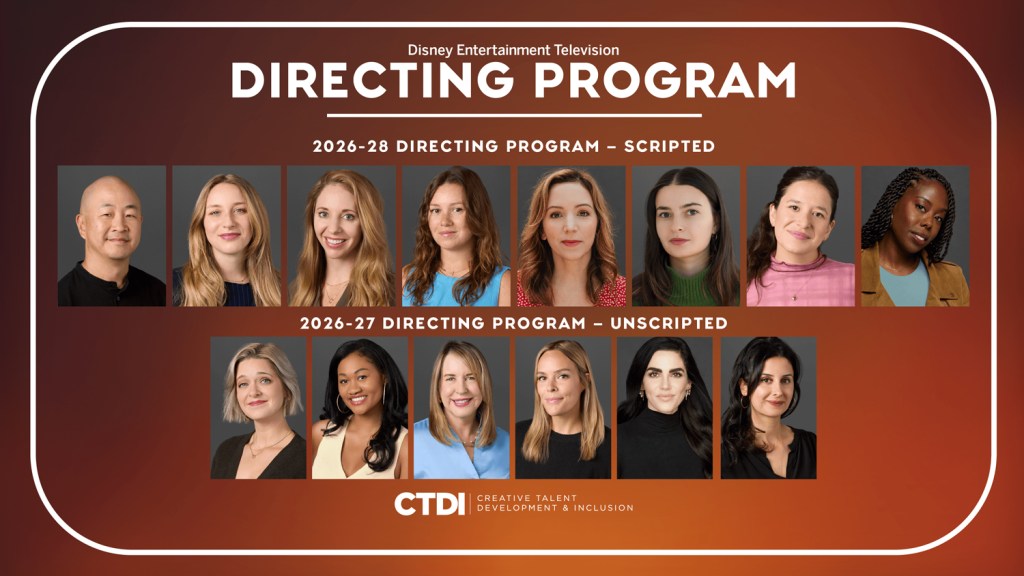 Disney sets 2026 TV directing cohorts, 'Tracker', 'Scrubs', more join ...