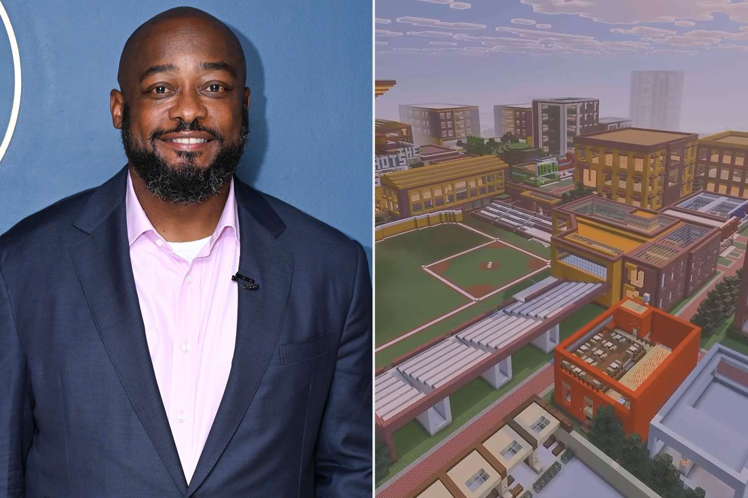 Ex-NFL coach Mike Tomlin reveals massive 'Minecraft' city he spent 12 ...