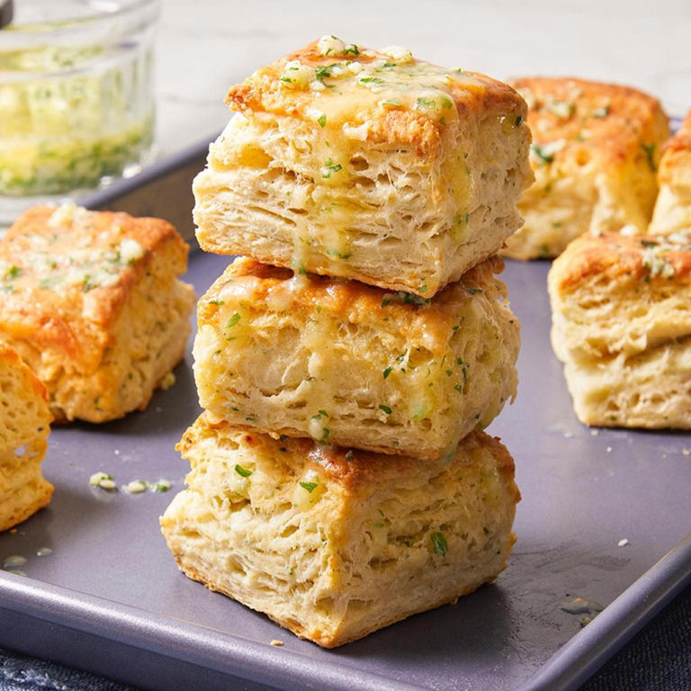 Garlic bread biscuits