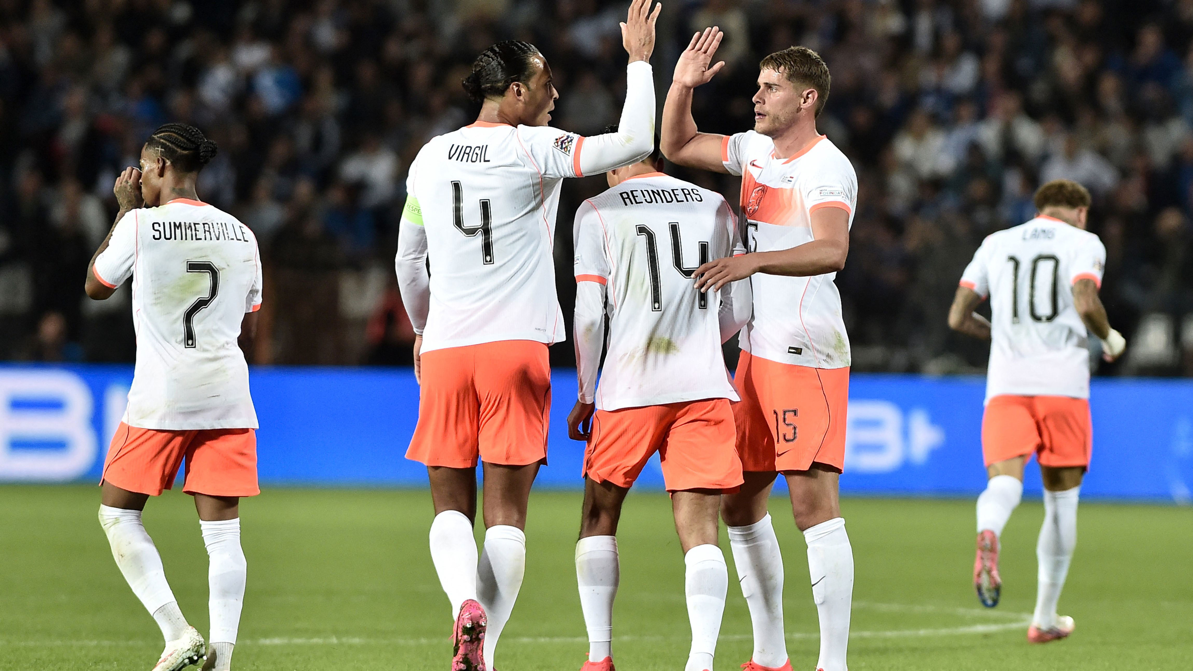 Virgil van Dijk and Tijjani Reijnders strike in second half to earn ...