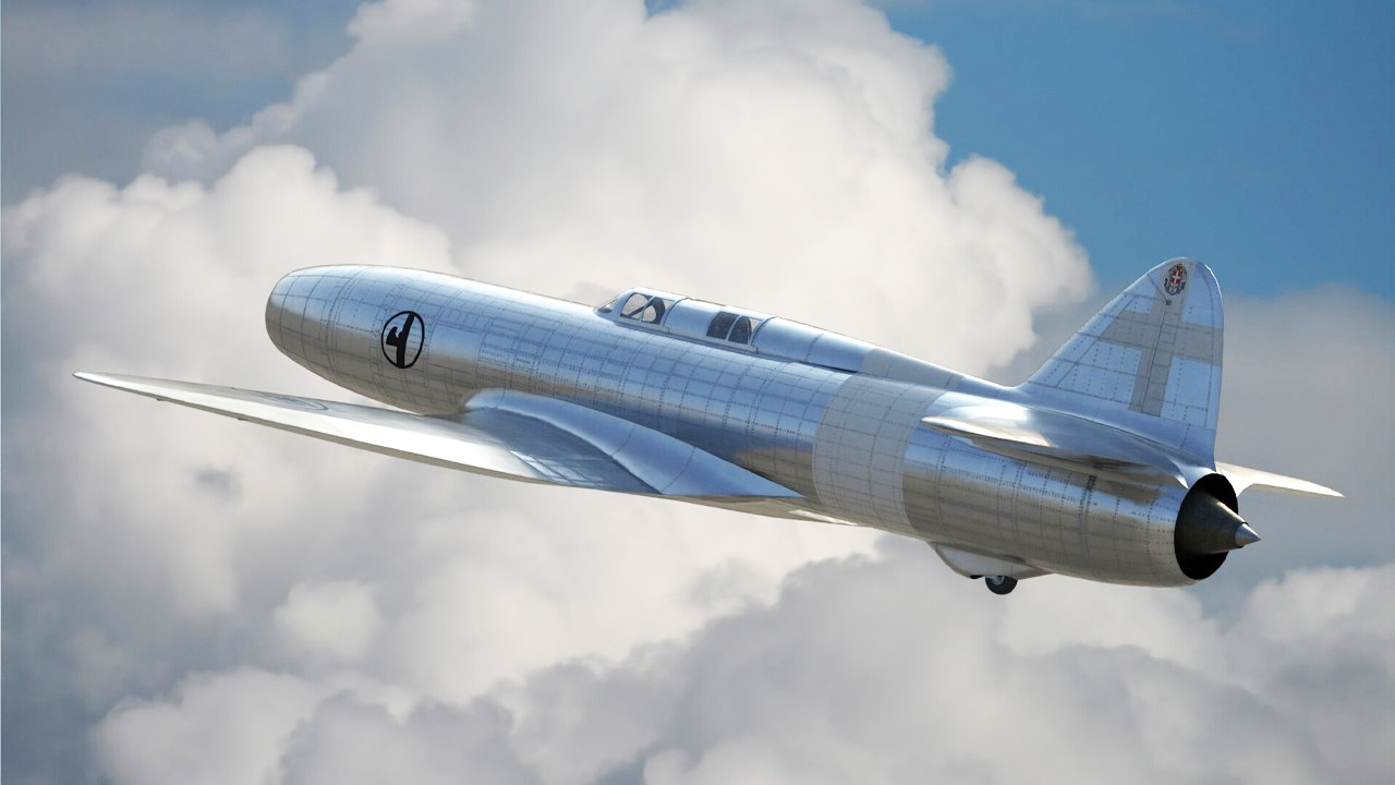 Mussolini’s “jet fighter” ran on a piston engine - Caproni Campini N.1