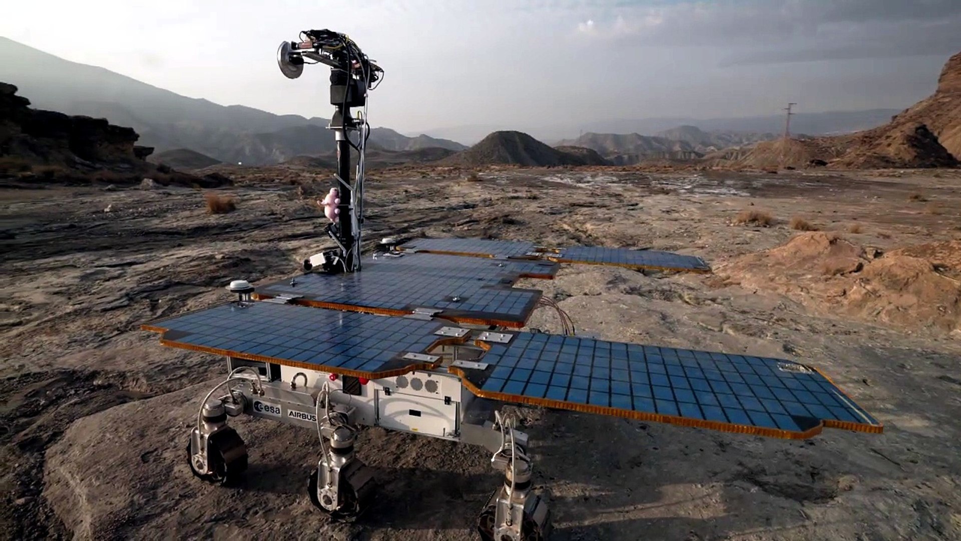 Tests in Spain for rover which could be sent to Mars