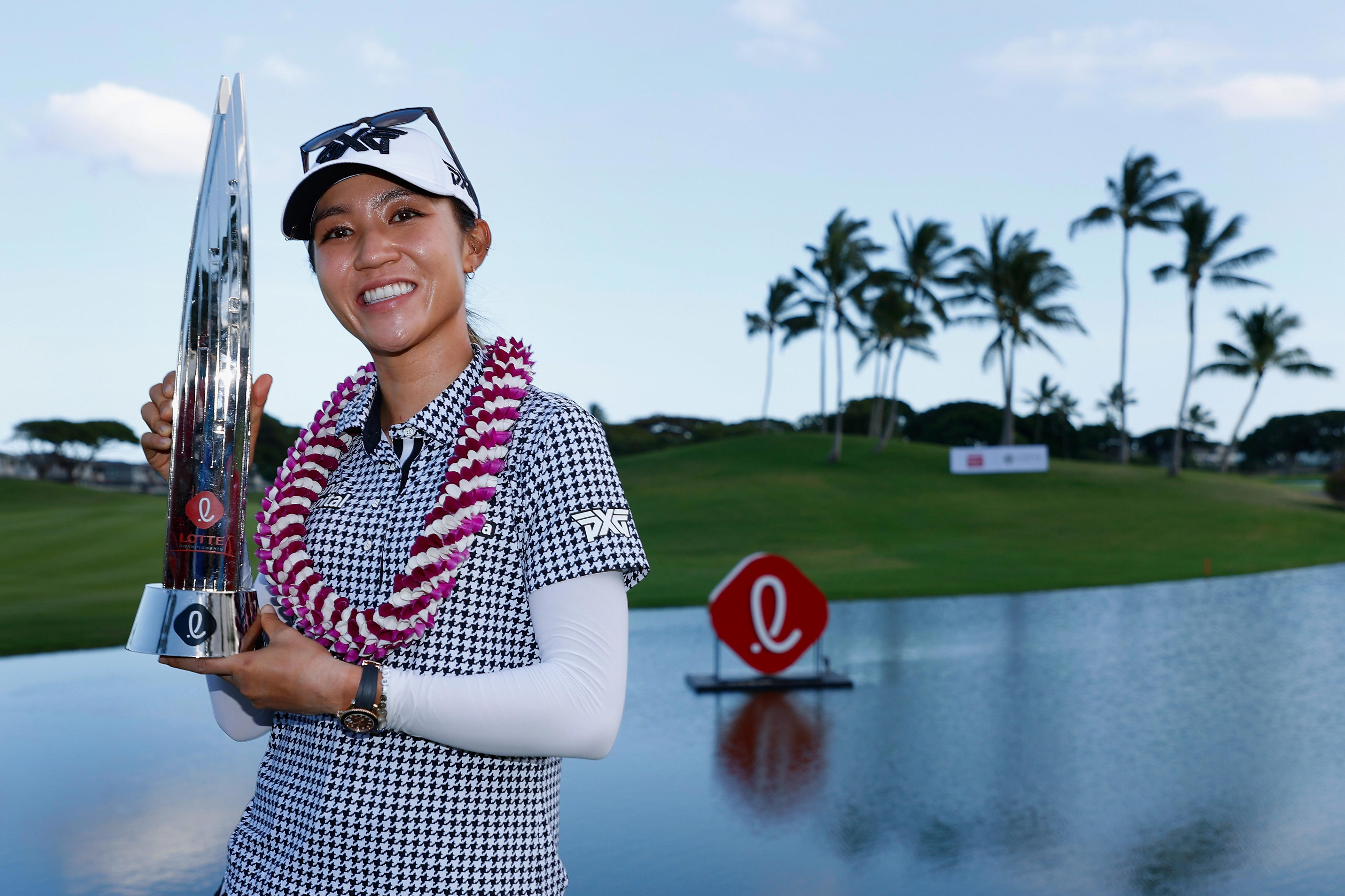 LPGA star Lydia Ko has husband back on the bag in Hawaii, where they met