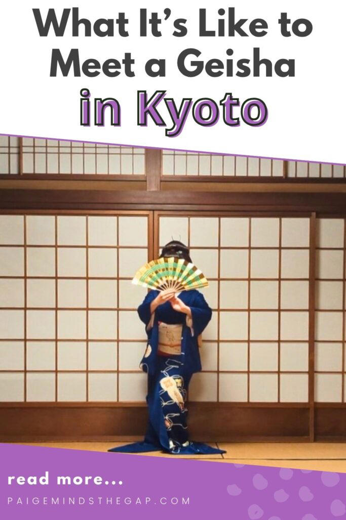 I booked a geisha experience in Kyoto — here’s how it went