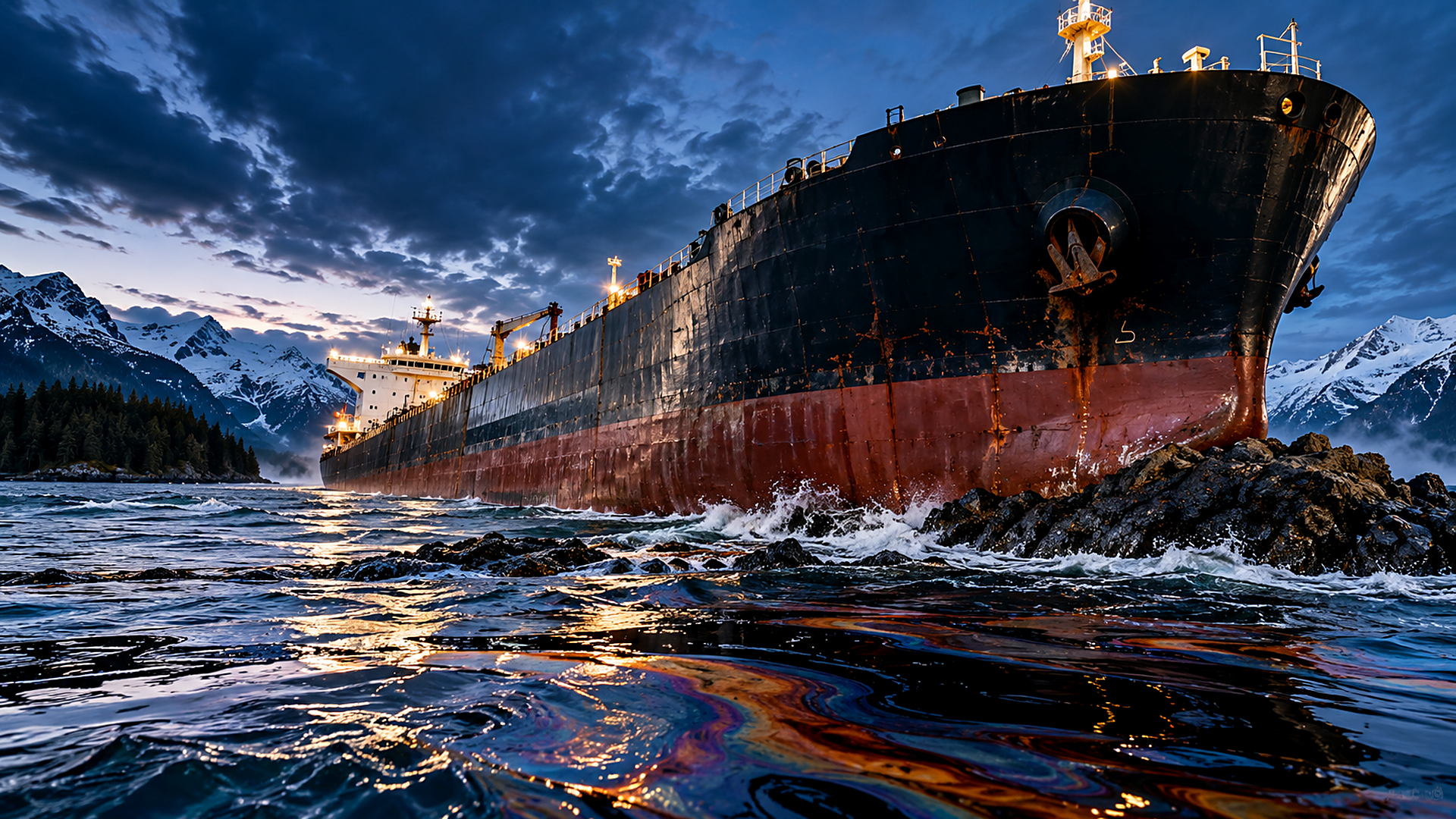 How overlapping mistakes drove the Exxon Valdez onto Bligh Reef, and ...