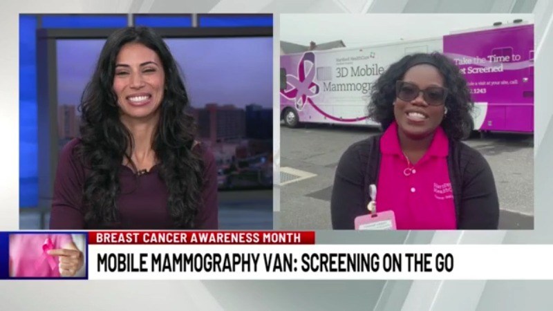 Hartford HealthCare mobile mammography offers screenings on the go