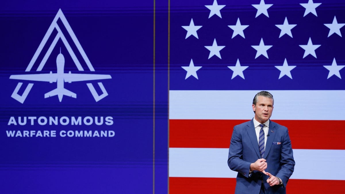 Pete Hegseth announces new military command for autonomous and robotic ...