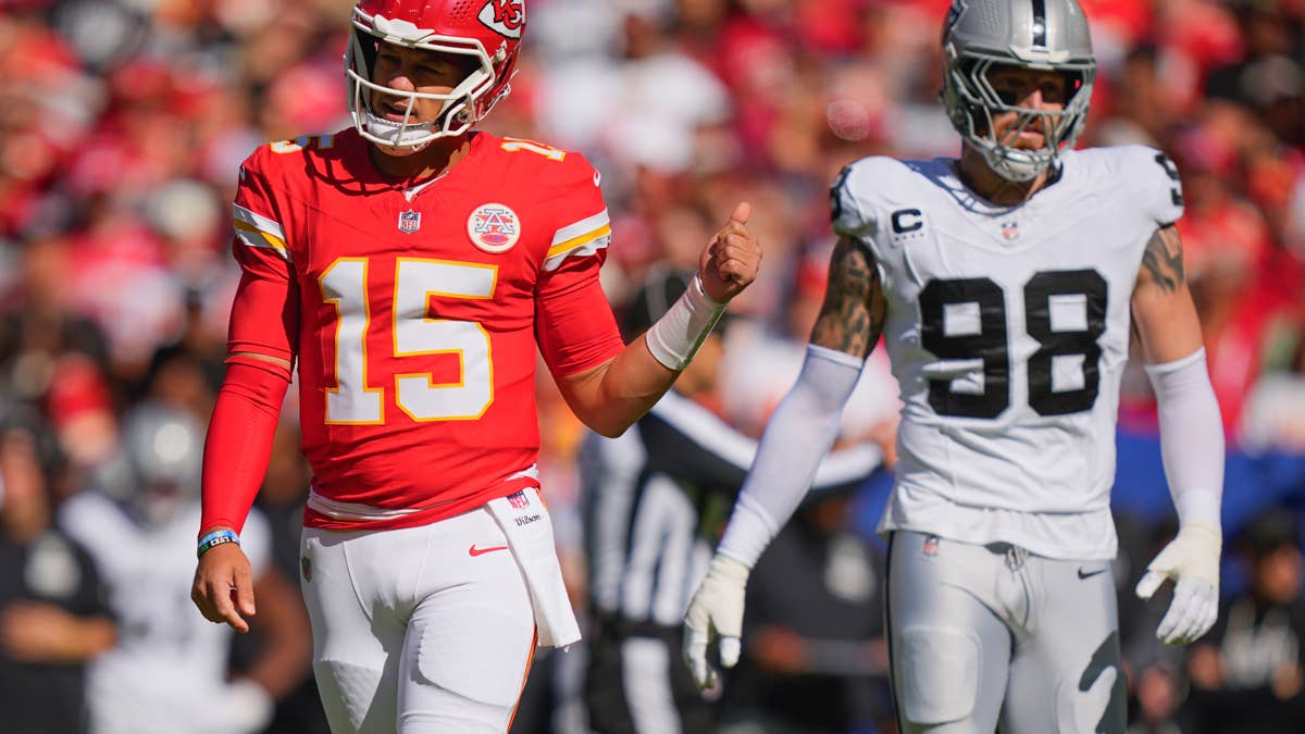 Maxx Crosby and Patrick Mahomes renew rivalry in undefeated showdown