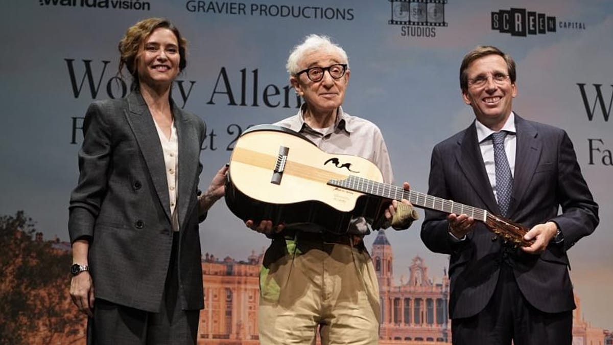 Muchas gracias: Woody Allen presents new film in Madrid made with €3m ...