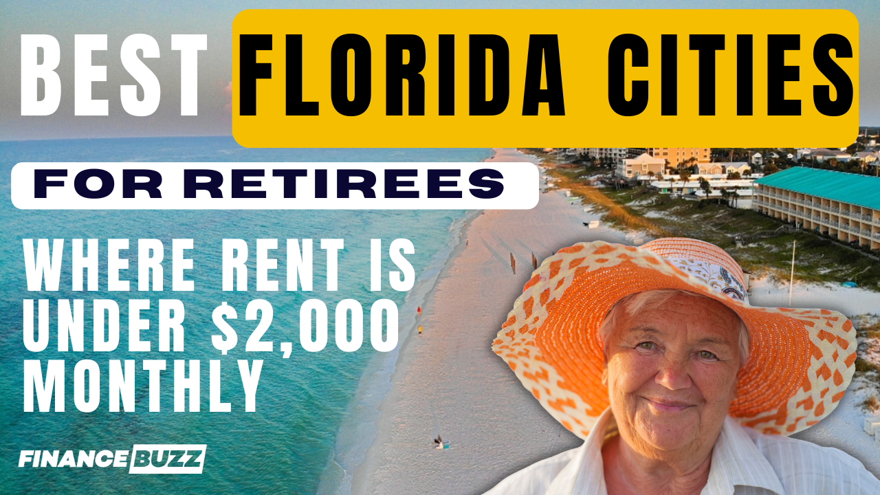 9 best Florida cities to retire where rent is under $2,000 a month