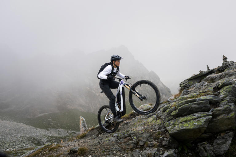 New Giant Trance Advanced E+ features traction control and a ...