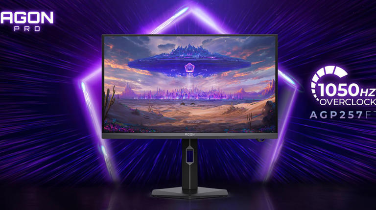 AOC reveals a 1,000Hz gaming monitor that's due early next year