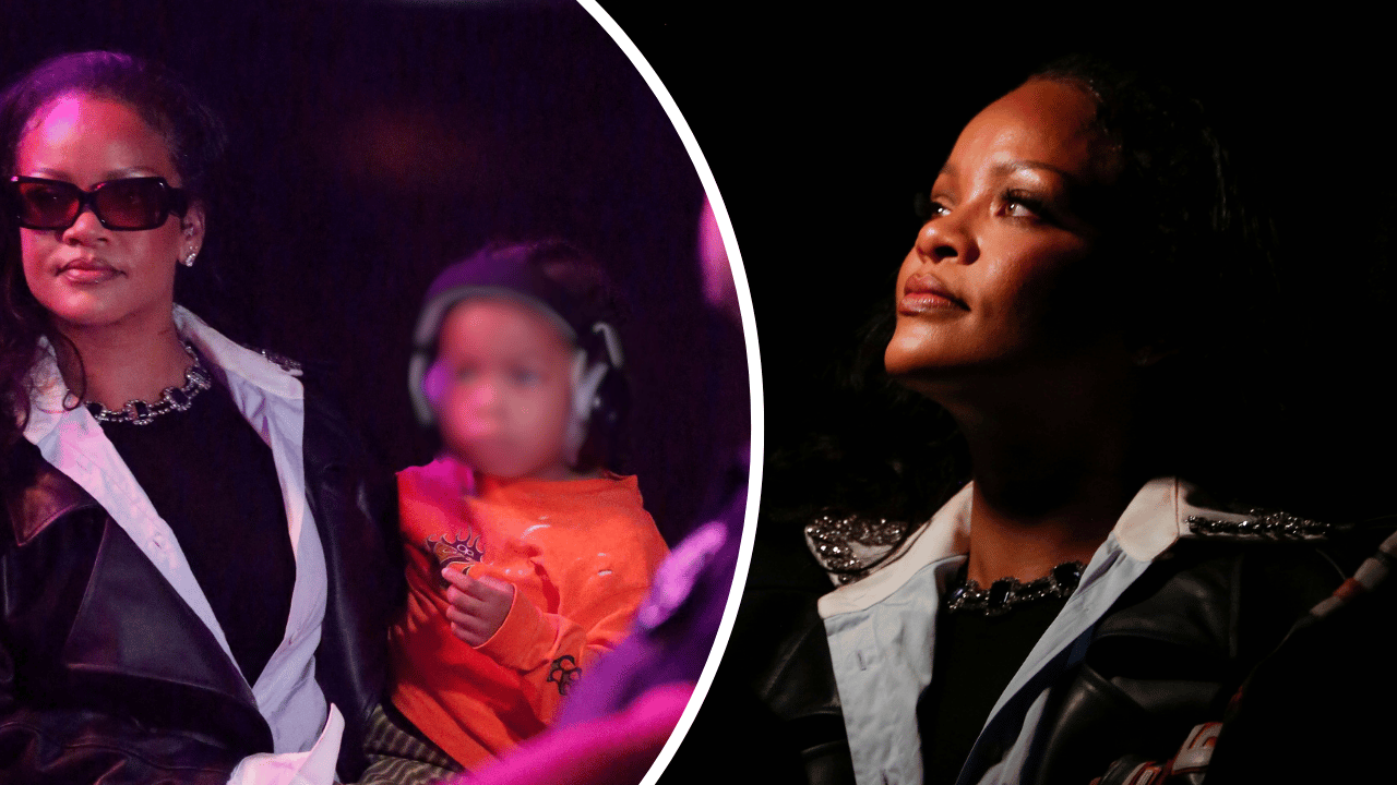 Rihanna brings sons RZA and Riot to A$AP Rocky's concert in Paris: See ...