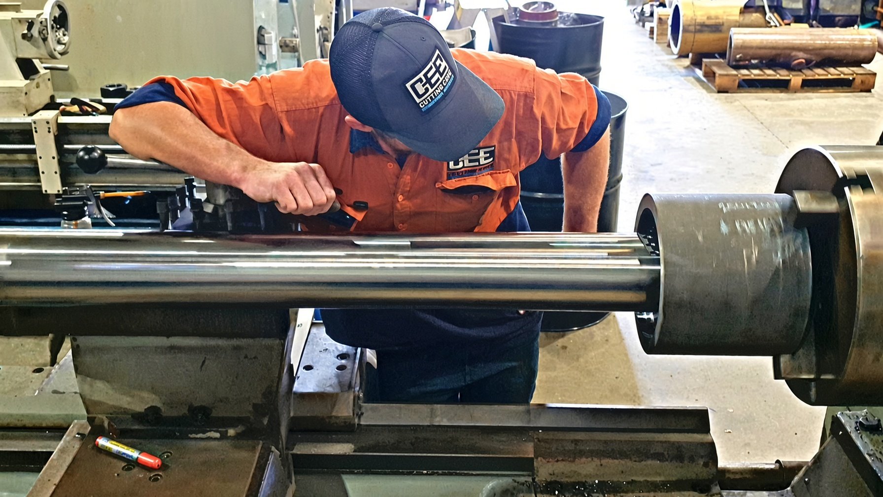 Big boring bar in action