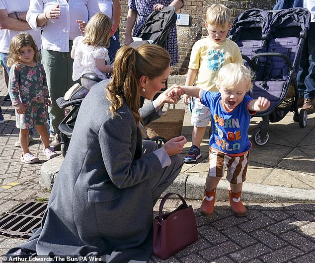 I love doing the washing up and William the drying, says Kate as she ...