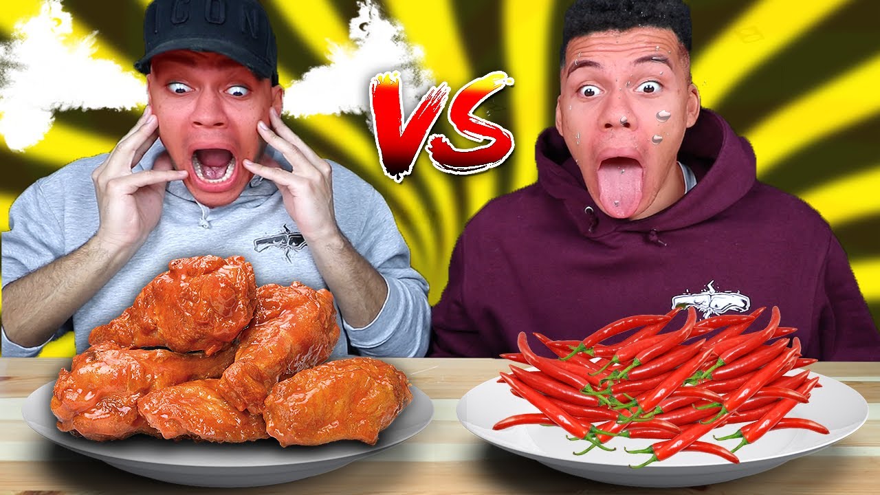 Scharfes vs extrem scharfes Essen challenge