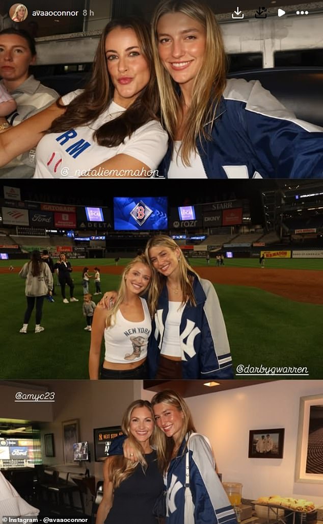 New York Yankees WAGs go wild in new behind-the-scenes celebrations ...