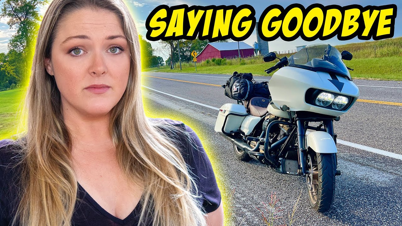 One Last Ride With Favorite Motorcycle