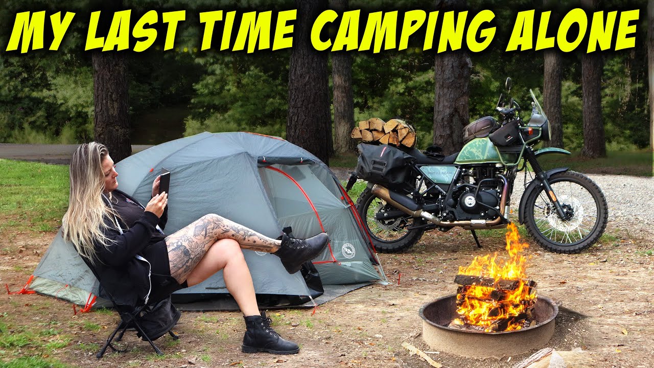 My motorcycle camping trip took a dangerous turn
