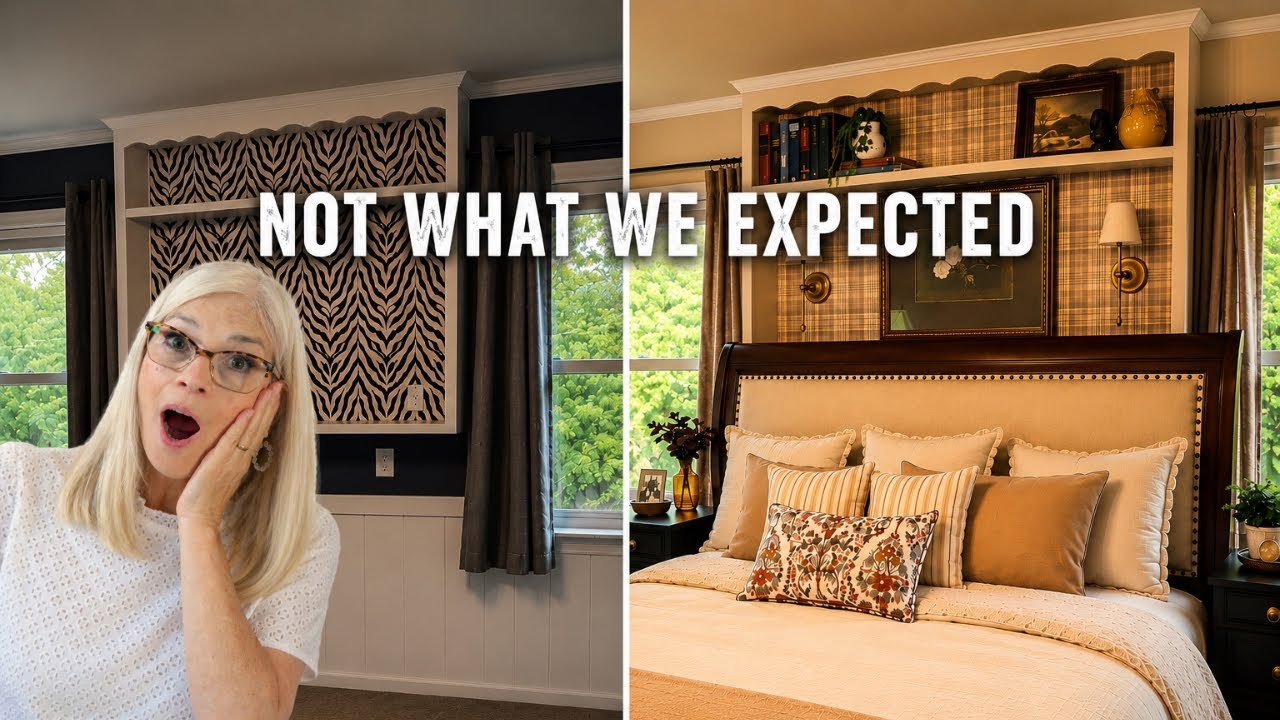 Watch me create an English-country bedroom on a budget!