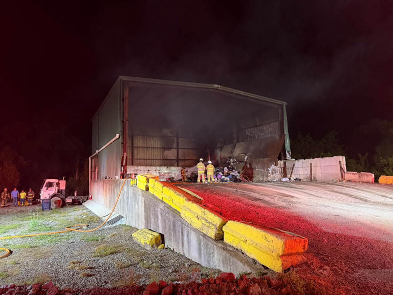 Structure fire extinguished at Adair County Transfer Station overnight